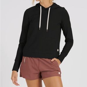 Vuori Halo Black Hoodie Size XX Small